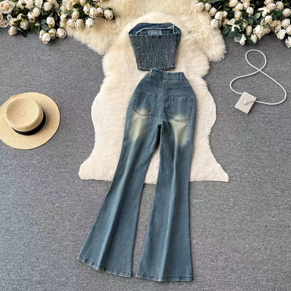 Raina denim set TPZZ1760 images